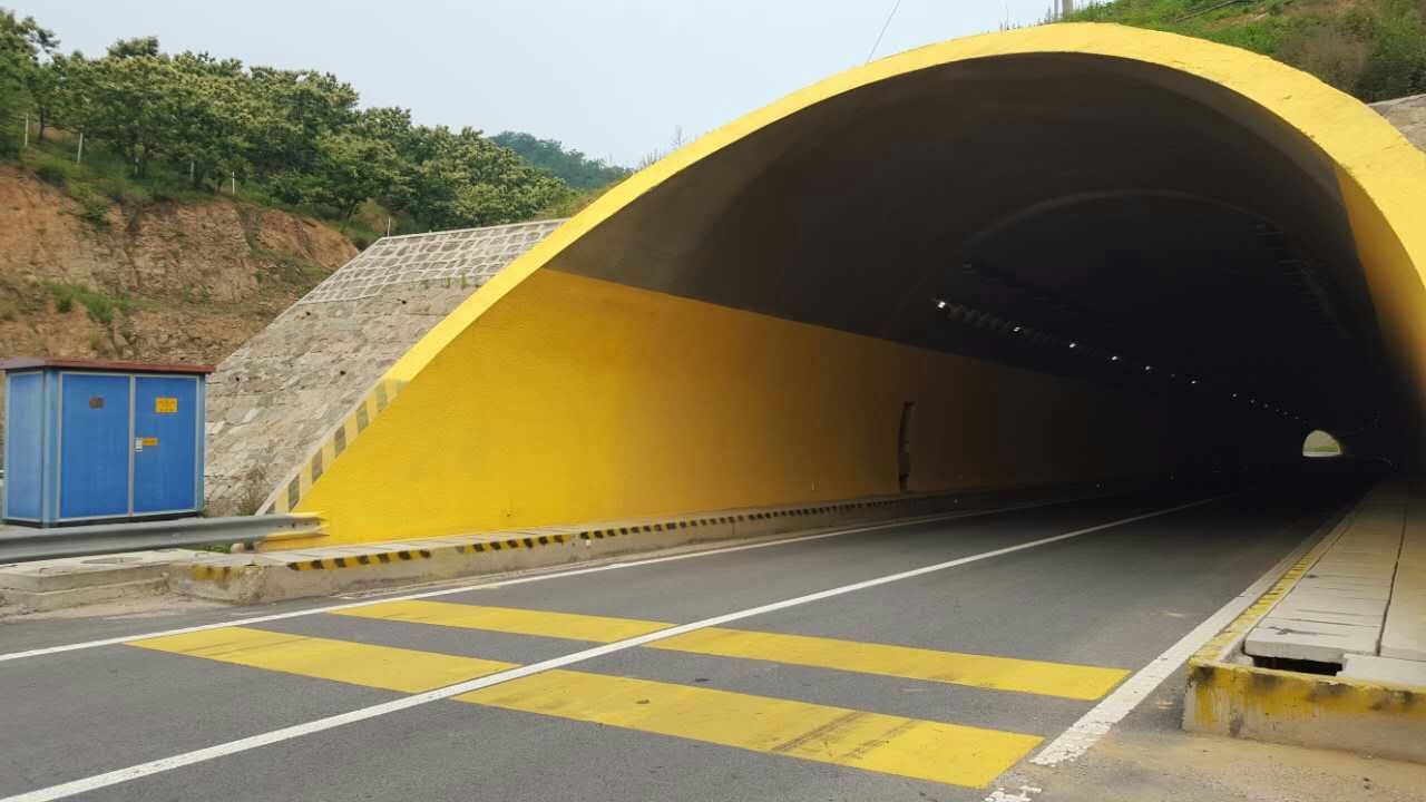 隧道防火涂料的颜色为什么是黄白蓝
